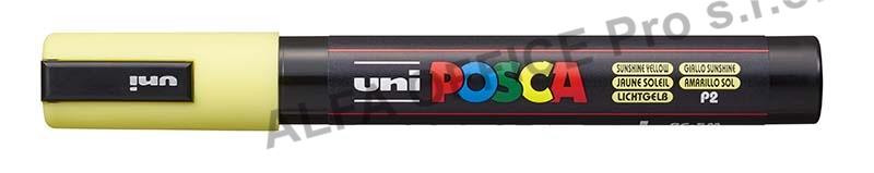 Posca popisovač / 2,5 mm - pastelově žlutá