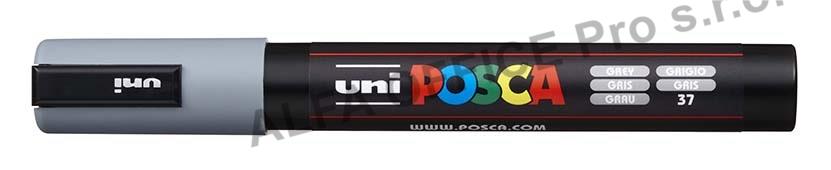 Posca popisovač / 2,5 mm - šedá