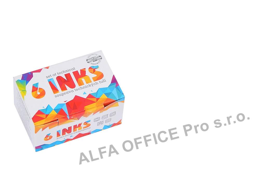 Tuš - sada 6 barev x 20 g