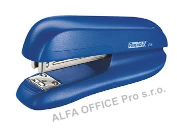 Kancelářský sešívač Rapid F6 / modrá - 20 listů