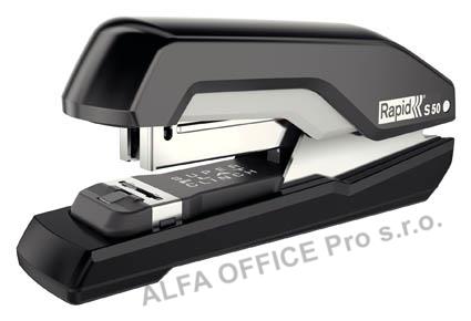 Kancelářský sešívač Rapid Supreme S50 / černá - 50 listů