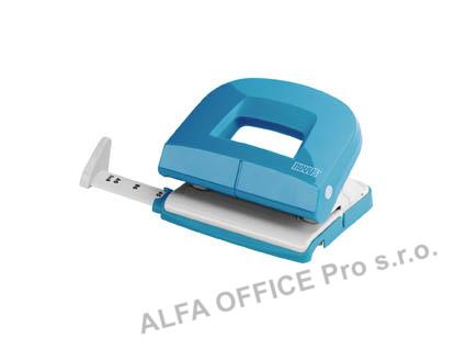 Kancelářský děrovač Novus E 216 / petrolejová - 16 listů