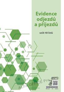 Evidence odjezdů a příjezdů, sešit A4, 48 llistů