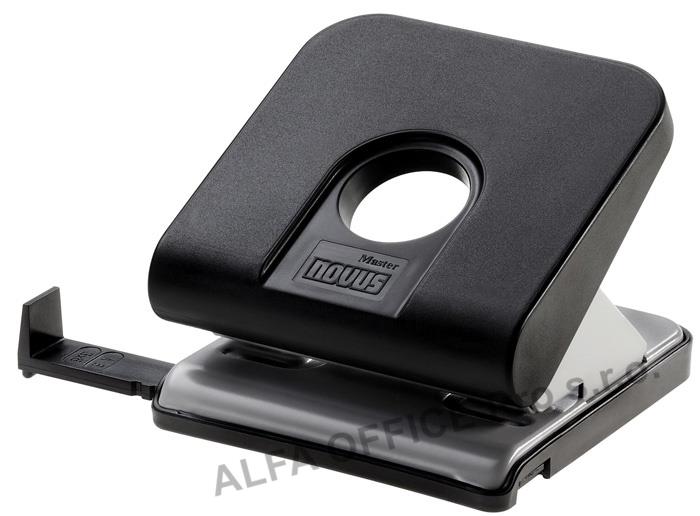 Kancelářský děrovač Novus Master / černá-šedá - 25 listů