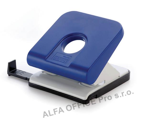 Kancelářský děrovač Novus Master / modrá-šedá - 25 listů