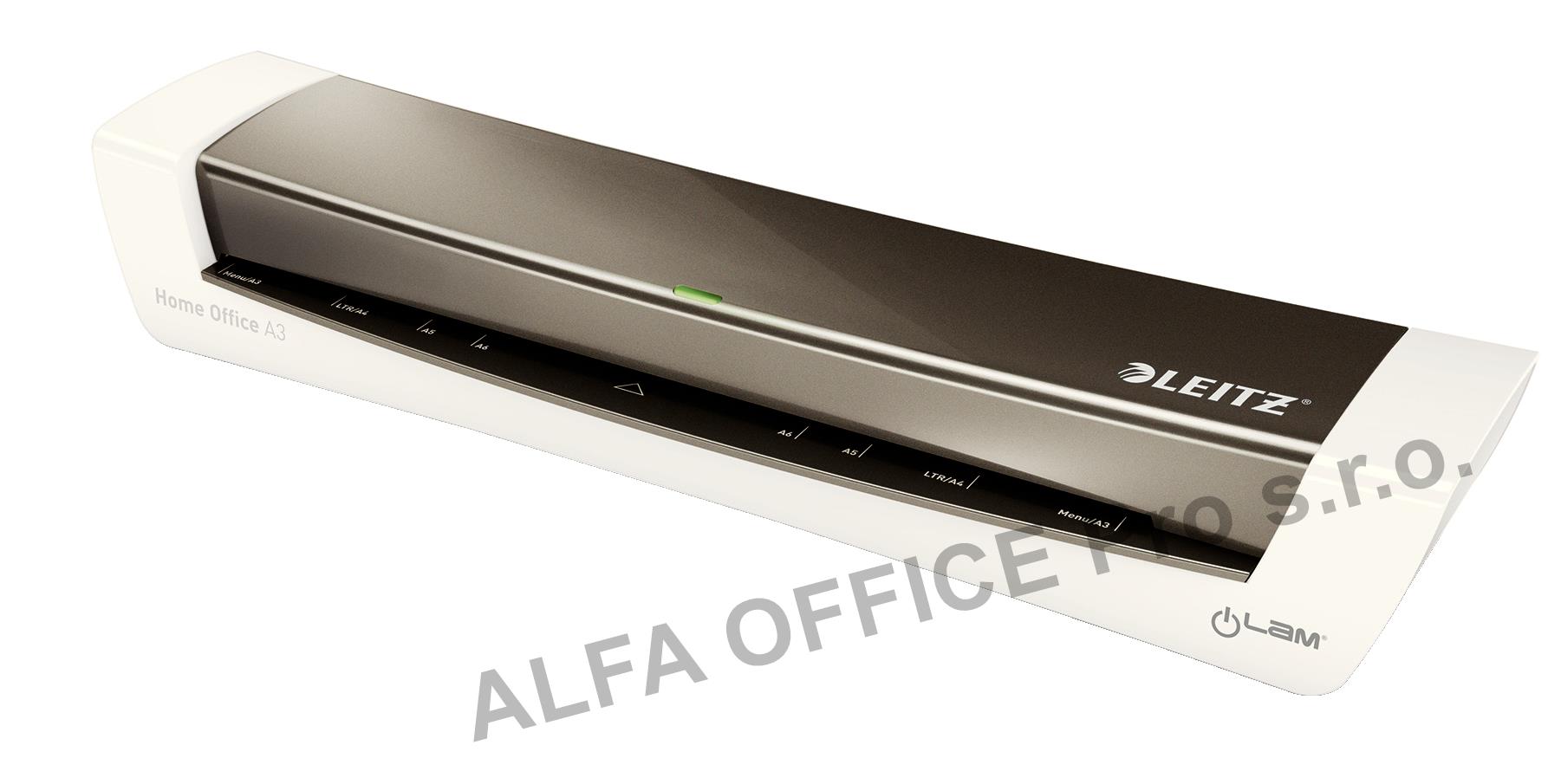 Laminátor Leitz iLAM HOME OFFICE A3 šedá