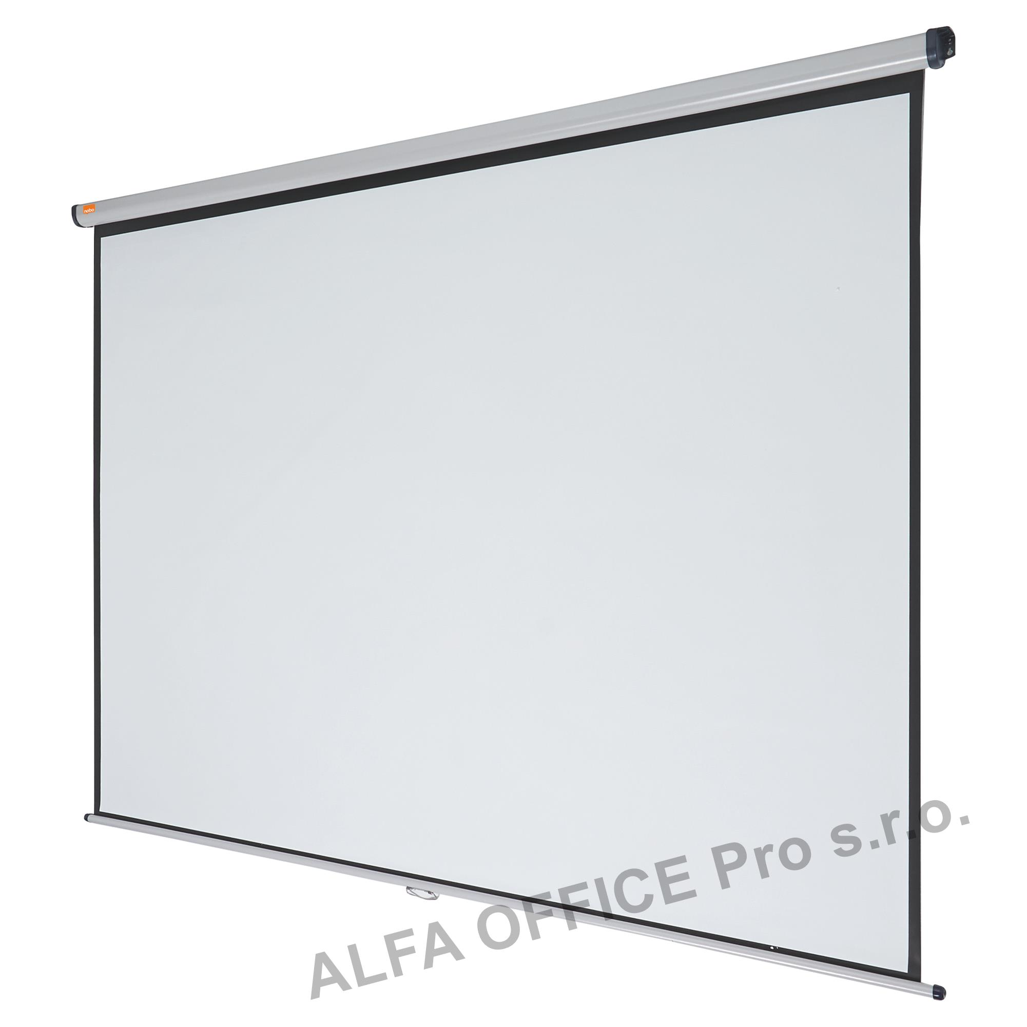 Plátno projekční 4:3 na zeď - 240 x 181,3 cm