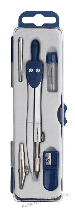 Kovové kružítko ICO - stříbrná