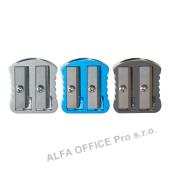 Ořezávátko Spoko Solid kovové - dvojité / mix barev