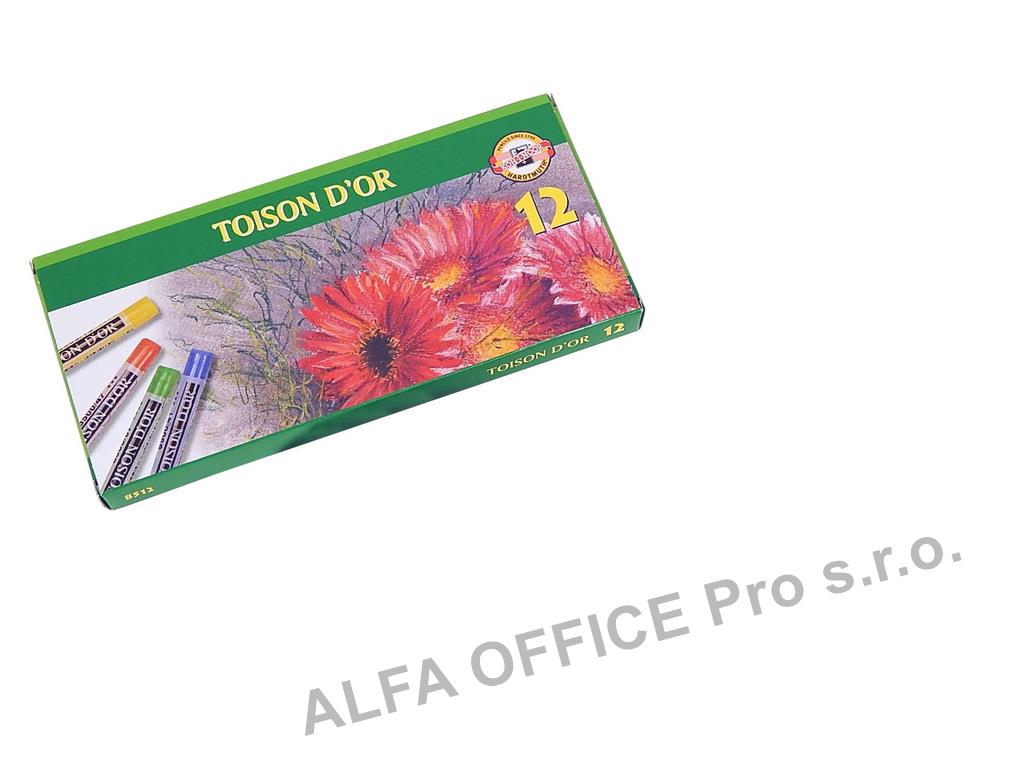 Křídy prašné Toison D´or - 12 barev