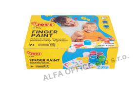 Prstové barvy JOVI - 6 x 125 ml