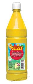 Tekuté temperové barvy JOVI PREMIUM v lahvi - 1000 ml / žlutá