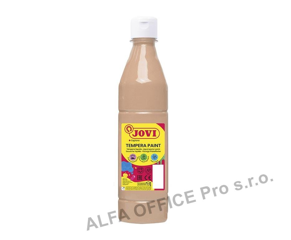 Tekuté temperové barvy JOVI PREMIUM v lahvi - 500 ml / béžová