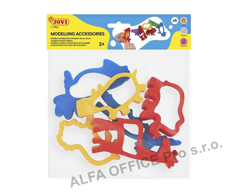 Sada vykrajovátek JOVI - zvířátka Afrika / 6 ks
