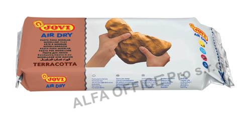Modelovací samotvrdnoucí hmota JOVI - hnědá / 1 kg
