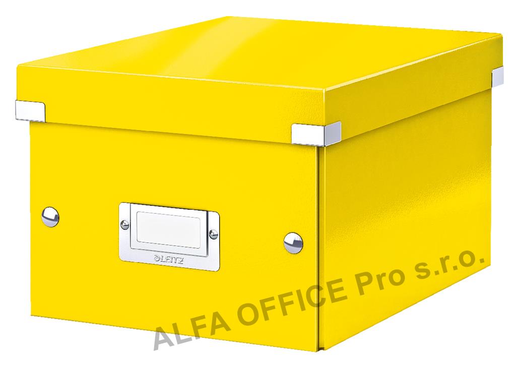 Krabice Leitz Click & Store - S malá / žlutá