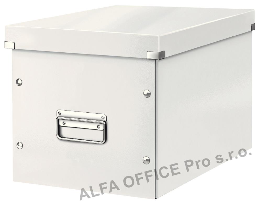 Krabice Click & Store - L velká / bílá