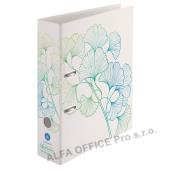 Pořadač A4 pákový Herlitz GREENline - hřbet 8 cm / ginkgo