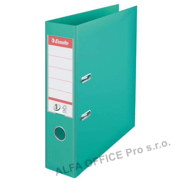 Esselte pákový pořadač A4 celoplastový 7,5 cm světle zelená