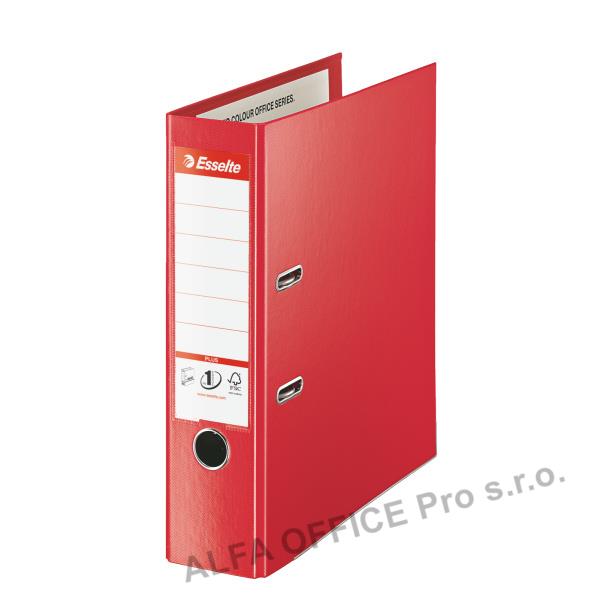 Esselte pákový pořadač A4 celoplastový Vivida PLUS 8 cm červená