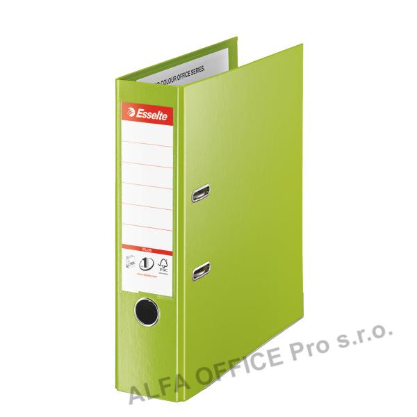 Esselte pákový pořadač A4 celoplastový Vivida PLUS 8 cm zelená