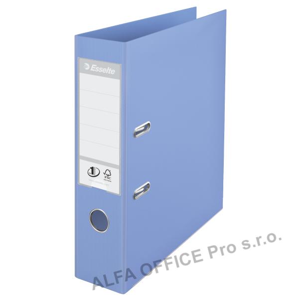 Esselte pákový pořadač A4 celoplastový pastelový Solea 7,5 cm modrá