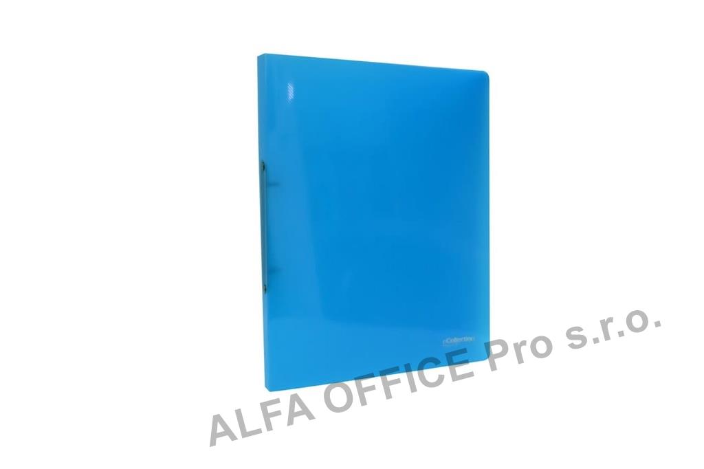 Desky kroužkové A4 eCollection / 2,5 cm / 2-kroužek / modrá