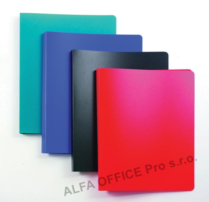 Desky A4 kroužkové Classic - 4-kroužek / zelená