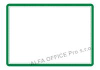 Kapsy magnetické Magneto - A4 / zelená / 2 ks