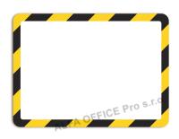 Kapsy Magneto bezpečnostní - A4 / žluto-černá/ 2 ks / magnetické