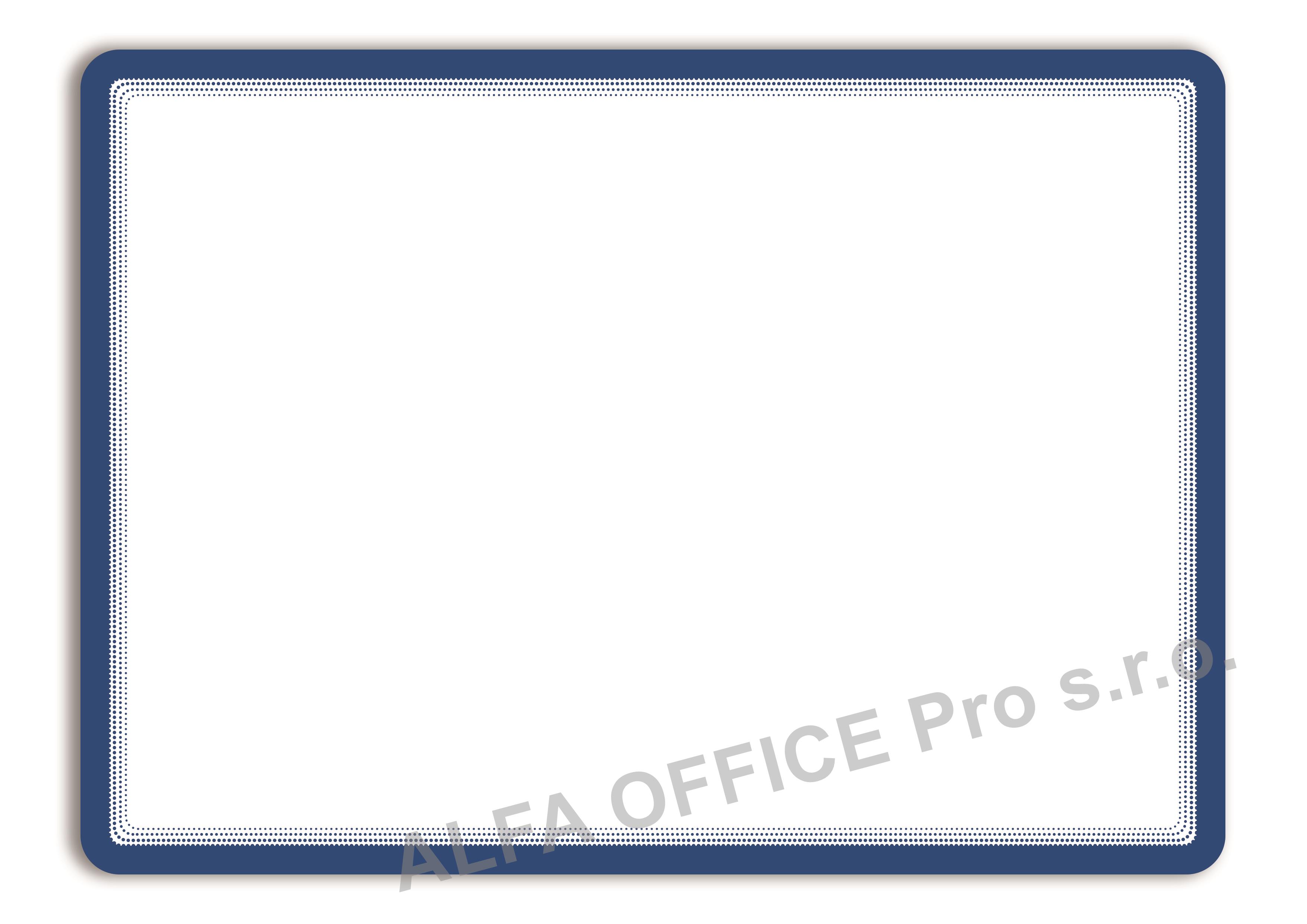 Kapsy samolepicí Magneto - A3 / modrá / 2 ks