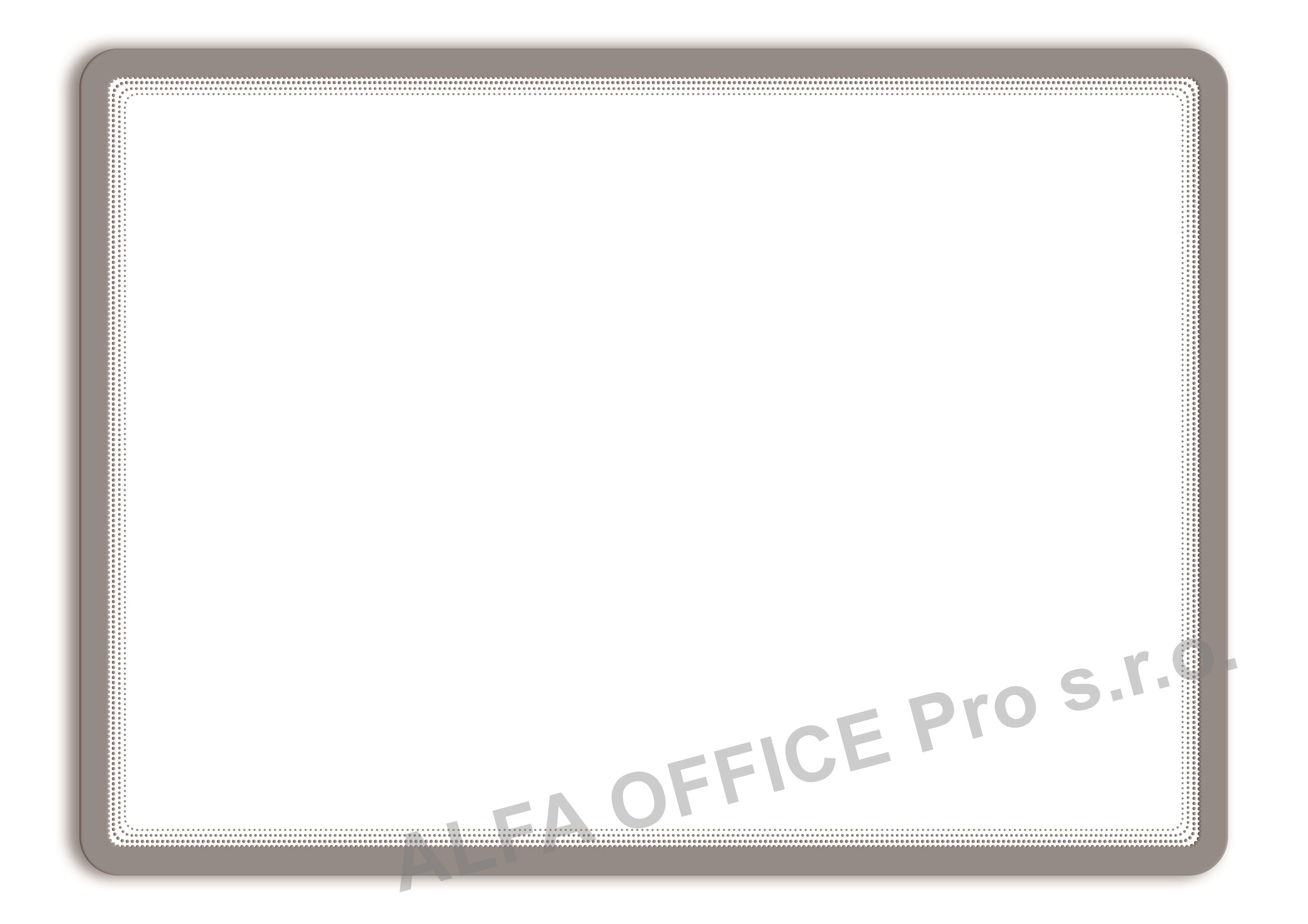 Kapsy samolepicí Magneto - A3 / stříbrná / 2 ks