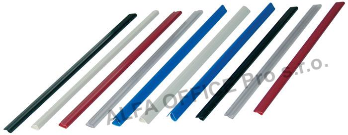 Rychlovazací nasouvací lišta Relido - kapacita 60 listů / černá