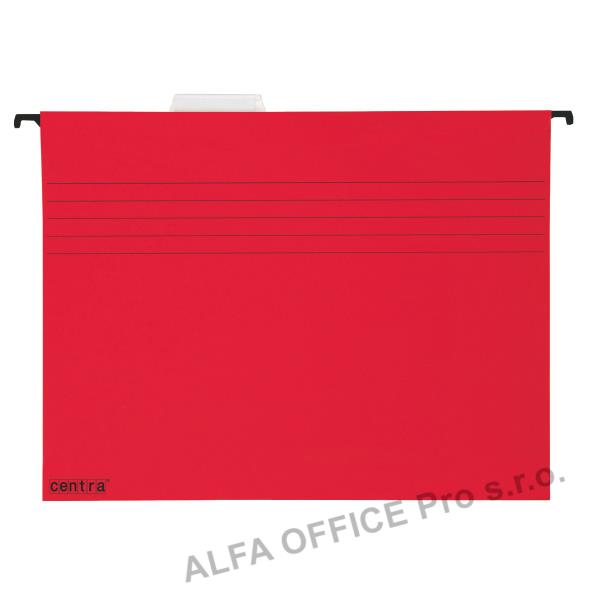 Závěsné desky Centra - červená