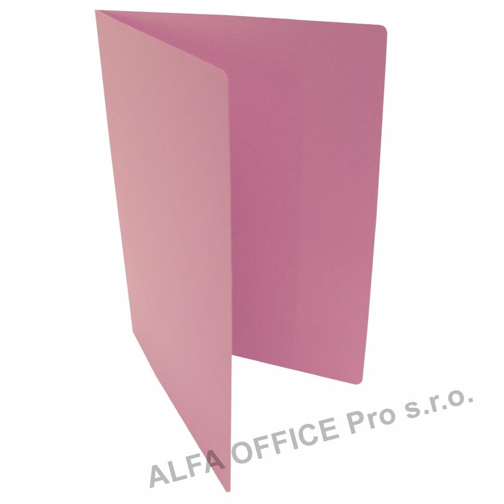 Odkládací mapy 250 Classic - bez chlopně - růžová