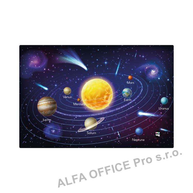 Pracovní podložka - Planets / 60 x 40 cm