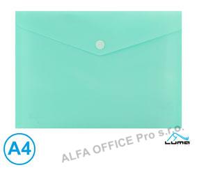 Spisové desky s drukem LUMA - A4 / pastelová zelená