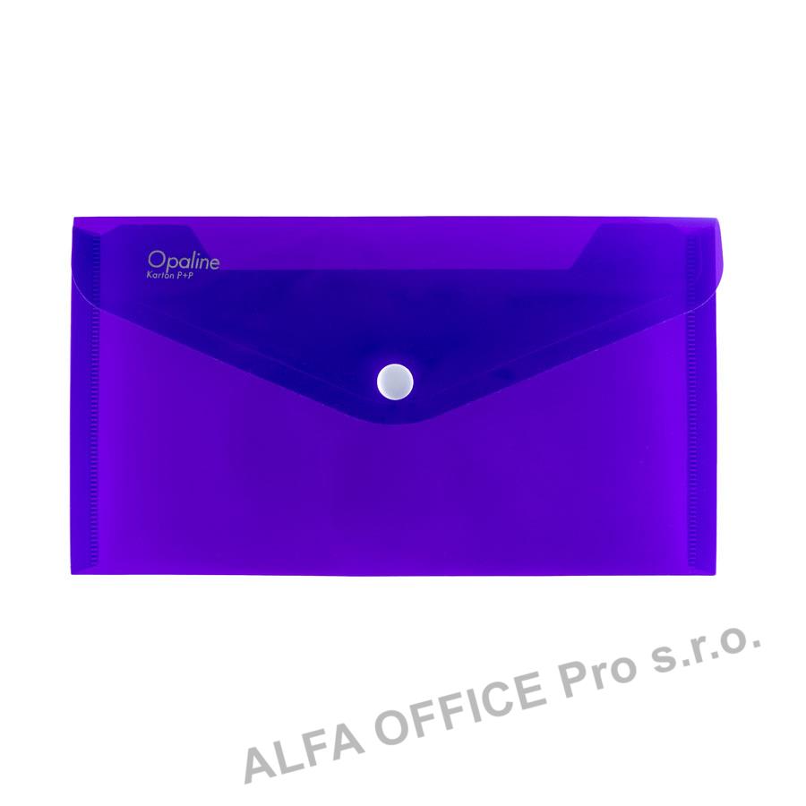 Spisové desky s drukem - DL / fialová