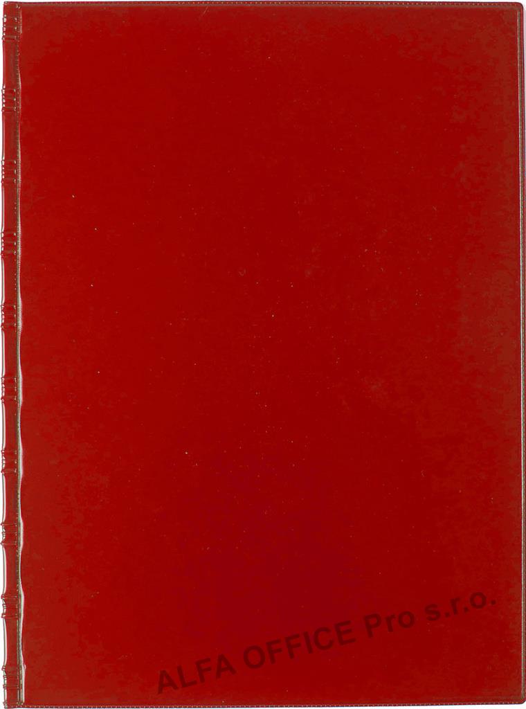 Desky Sporo - kapsy boční / červená