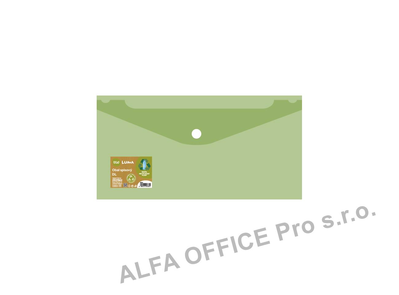 Spisové desky s drukem LUMA ECO - DL / barevný mix