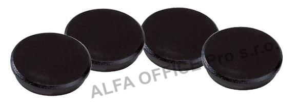 Magnety černé Dahle - průměr 24 mm / 10 ks
