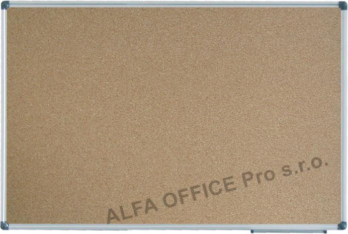 Tabule korkové - 100 x 150 cm / Alu rám