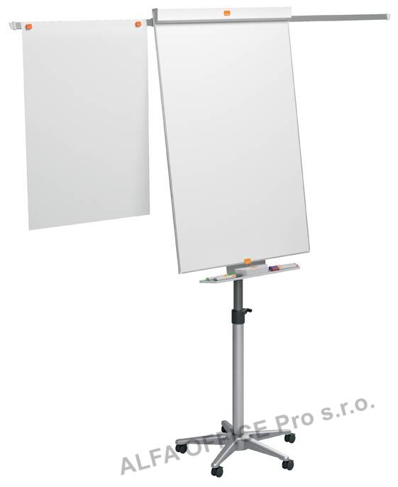 Mobilní tabule Flipchart Nano Clean - Classic s výsuvnými rameny