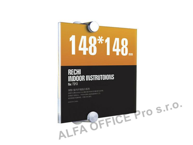 Dveřní cedule ELITE A5 - 148 x 148 mm