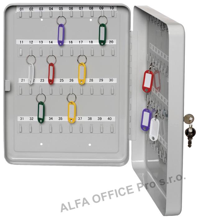 Schránka na klíče - schránka na 40 klíčů