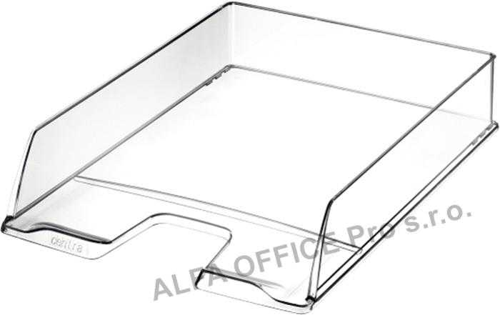 Kancelářský box na spisy Centra - čirá