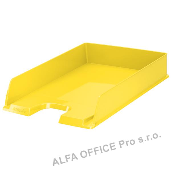 Kancelářský box na spisy Europost Vivida - žlutá