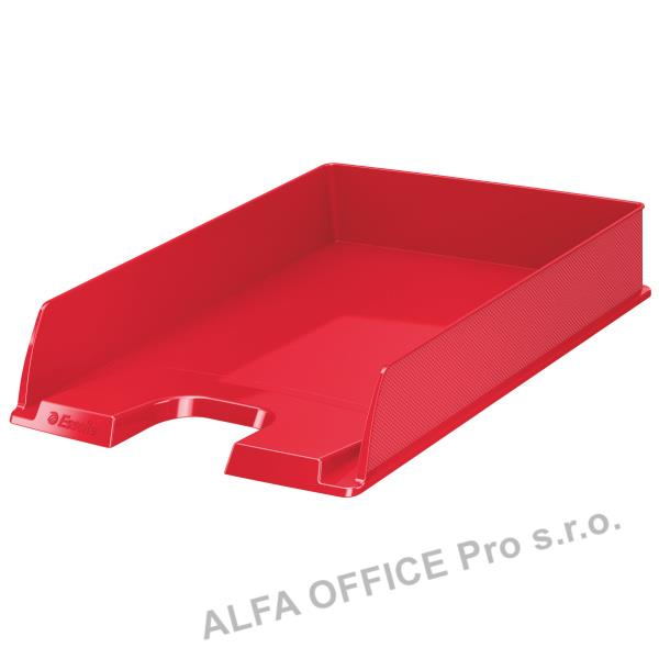 Kancelářský box na spisy Europost Vivida - červená