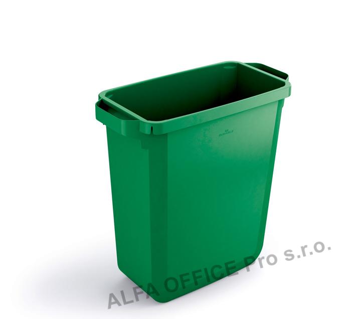 Odpadkový koš Durabin 60 l / zelená
