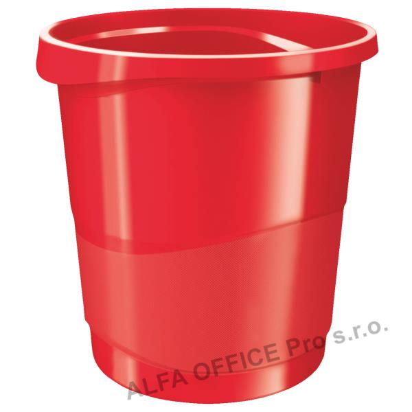 Koš odpadkový Vivida -  červená